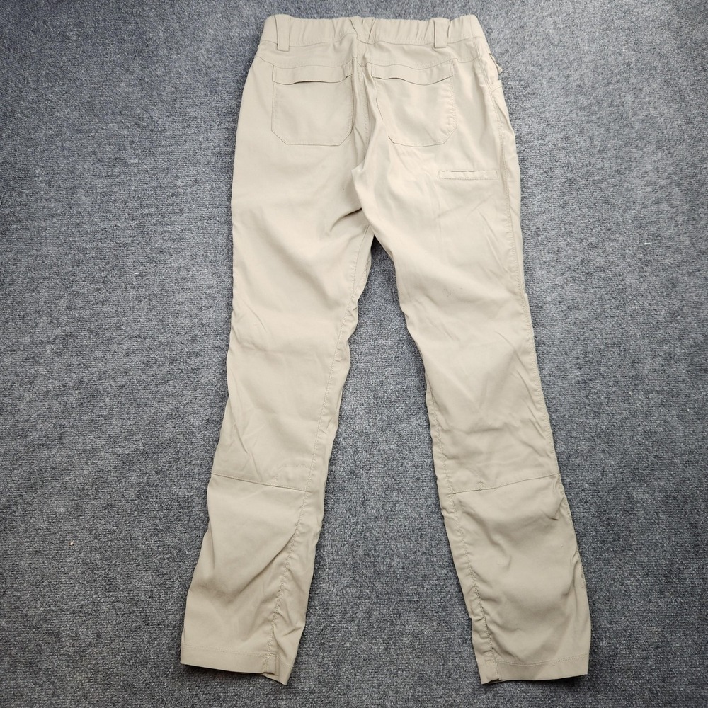 Duluth Trading Co Dry on The Fly Pants Womens 8x33 Beige Stretch Hiking Outdoor - Picture 2 of 10